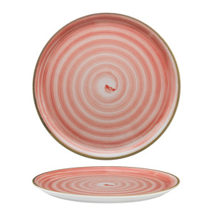 Plato para Pizza Saturnia Napoli Siviglia Ross, Diseño Digital Rojo Circense, 31 cm, para Restaurante, Hotel, Vajilla al por Mayor - Product Image 1