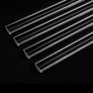 Quartzo Semi-circular Rod Alta Pureza Fused Silica Laboratory Instruments - Product Image 4