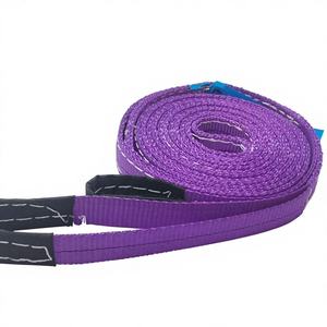 <span class=keywords><strong>Eslinga</strong></span> de Cinta de Poliéster de Doble Bucle de 1T, 10m, de Alta Resistencia, Suministros Marinos para Necesidades de Elevación, Cuerda de <span class=keywords><strong>Amarre</strong></span>, etc. - Product Image 2