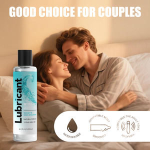 Gioco da letto a base d'acqua lubrificante personale, prodotti sessuali solubile in acqua sensazione di freddo liscia, senza risciacquo, personale lubrificante naturale - Product Image 6