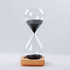 Reloj de Arena, Temporizador Ecológico de <span class=keywords><strong>5</strong></span> y 30 Minutos, Reloj de Arena Colorido con Diseño de Biloba, Minimalista - Product Image 1