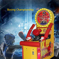 Console de sport d'arcade de boxe de luxe populaire série jeux de machine de boxe à pièces à vendre
