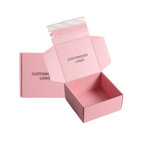 Boîte en carton ondulé écologique haut de gamme, fabriquée à la main, avec forme personnalisable, design réutilisable, finition luxueuse