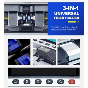 D Yeudemc Fiber Fusion Splicer AI-20 High Precision Optical Splicer With Vfl For Fiber Optic Production - Product Image 3