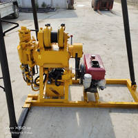 Facile de transporter petite machine géotechnique portative de plate-forme de forage de mine de sol pour l'échantillon de noyau SPT de 50m