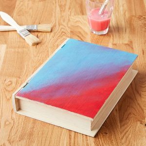 Buch förmige hölzerne Aufbewahrung boxen Unfertige hölzerne Bücher <span class=keywords><strong>box</strong></span> Dekorieren Sie Holzkiste für Schmuckstücke - Product Image 2