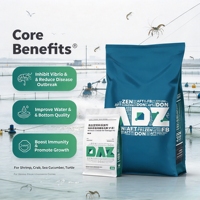 Additif alimentaire probiotique Hujunjing pour l'aquaculture en gros : Réduit le stress aquatique et améliore l'efficacité de la culture