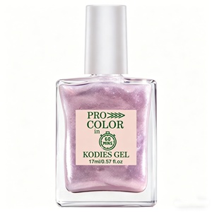 Esmalte de Uñas y Endurecedor KODIES GEL Herbal Shimmery Pink - Tratamiento Extra Fuerte para Reparación y Crecimiento de Uñas - Product Image 6