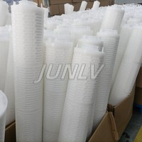 Filtre JUNLV 5 microns, cartouche filtrante en fibre de verre de 20 pouces, filtre à sédiments soufflé à chaud, pliable, grand débit, neuf, garantie 1 an