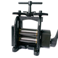 Machine à laminer les bijoux, en acier, pour l'or et l'argent, banc de tréfilage, laminoir à fils, rouleaux de 130 mm