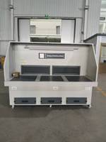 Vente en gros d'usine Nouveau bon prix Table de ponçage à main Banc ponceuse Table à courant descendant avec protection de sécurité État de vente en gros