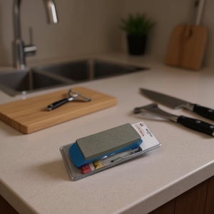 Mnj Stone Sharpener With Base 60 Pcs Kitchen Knife Sharpening Tool - Product Image 3