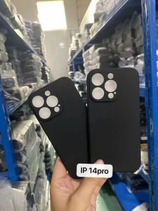 Copriobiettivo in TPU opaco di lusso nero per <span class=keywords><strong>iPhone</strong></span> 15 6 7 8 Plus X XS XR <span class=keywords><strong>11</strong></span> 12 13 Mini 14 Plus <span class=keywords><strong>Pro</strong></span> Max custodia morbida antiurto in Silicone - Product Image 3