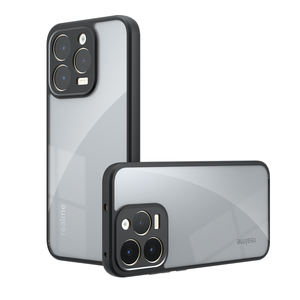 Funda Protectora Mate para Teléfono <span class=keywords><strong>Realme</strong></span> 15T 5G 14 Pro GT 5 Neo 6SE 7 8 7T Narzo 70, Carcasa Trasera Rígida de PC Transparente y TPU - Product Image 1
