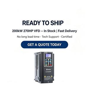 Variador de Frecuencia Delta VFD2000CP43A-00 Serie CP2000 de 200KW 380V Trifásico de Alta Potencia para Equipos de Tratamiento de Agua - Product Image 6