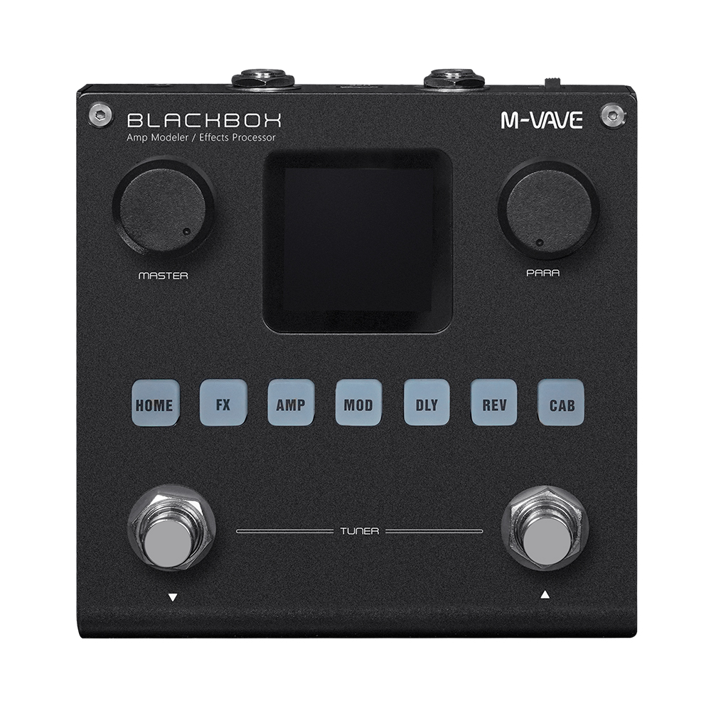 人気ブランド新作豊富 M-VAVE BLACKBOXギターマルチエフェクトペダルオーディオ ギター