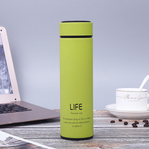 <span class=keywords><strong>Termo</strong></span> de agua deportivo con tapa, botella de acero inoxidable aislante, doble capa, personalizada, estilo de negocios, 18 oz, 500ml - Product Image 2