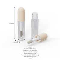 Tube de gloss à lèvres vide de luxe Choebe avec applicateur à bâtonnet, emballage cosmétique personnalisé pour rouge à lèvres avec bouchon à vis