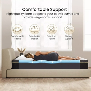 Bolsa de plástico al vacío, colchón de tamaño King, fabricante estándar americano de tamaño Twin Queen, colchón de espuma con memoria de tamaño Queen - Product Image 5