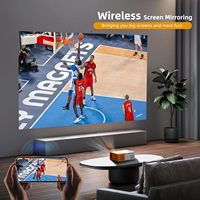 Mini projecteur de poche 1080P YG300, 100 lumens ANSI, LCD LED, rapport de contraste 1500:1, compatible 4K, pour cinéma maison et utilisation en extérieur