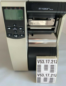 <span class=keywords><strong>Imprimante</strong></span> RFID industrielle de bureau rapide et durable <span class=keywords><strong>Zebra</strong></span> 110Xi4 300 dpi, <span class=keywords><strong>imprimante</strong></span> de codes-barres pour machine d'impression de ruban - Product Image 5