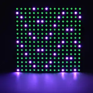 16*16 RGB LED flessibile PCB Borad Assembly produttore 8x32 indirizzabile WS2812B P10 8*8 LED Matrix Panel