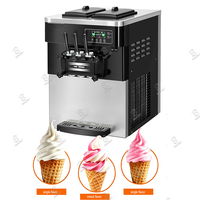 Machines de fabrication de crème glacée de table à 3 / 5 / 7 saveurs pour la maison