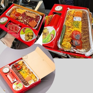 Scatola da Asporto per Sandwich Shawarma, Contenitori per Salumi con Coperchio, Confezione per Brunch <span class=keywords><strong>e</strong></span> Degustazioni - Product Image 1