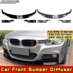 Para BMW Serie 3 F30 F31 M-Tech 320i, Cubierta de Parachoques Delantero, Divisor de Alerón para BMW Serie 3 F30 F31 M-Tech 320i 2013-2019 - Product Image 2