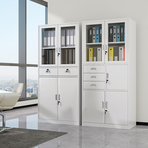 Armoire à dossiers en acier, armoire à dossiers en métal, armoire <span class=keywords><strong>de</strong></span> <span class=keywords><strong>rangement</strong></span> <span class=keywords><strong>de</strong></span> bureau en fer pour une organisation sécurisée des documents - Product Image 4