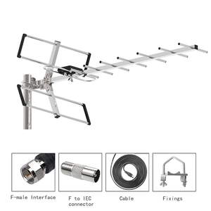 เสาอากาศทีวีแบบใหม่ ยอดขายอันดับหนึ่ง VHF กำลังขยายสูง เสาอากาศดิจิตอล HDTV สำหรับใช้งานภายนอกอาคาร - Product Image 2
