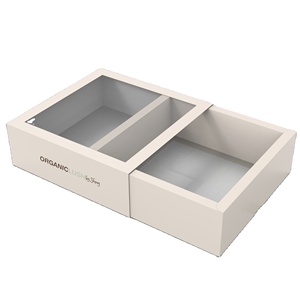 Boîte <span class=keywords><strong>d</strong></span>'emballage de cadeau assortie personnalisée boîtes à glissière en papier pour lunettes de soleil avec inserts en soie boîte à tiroir en carton avec ruban en mousse - Product Image 3