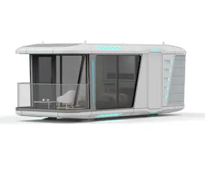 2024 mới hấp dẫn prefab viên nang nhà hiện đại đúc sẵn Xây dựng nhà với phòng ngủ và phòng tắm bên trong ngôi nhà nhỏ