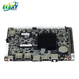 ELSKY EK8800 On-board 2GB/4GB RAM 8G/16G SSD DC 12V 6*USB HD_MI 4K With CPU Rockchip RK3288 Android Motherboard