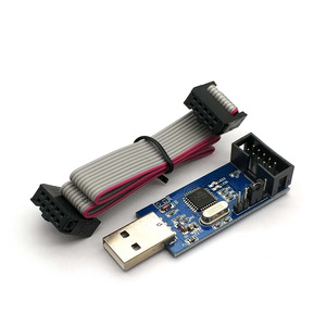Cable de descarga USBASP para programador AVR ISP con protección contra sobrecorriente y recuperación automática para programación de microcontroladores - Product Image 4