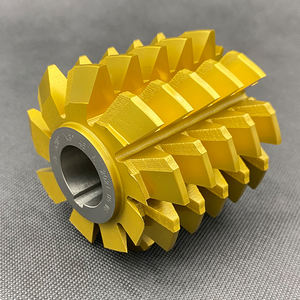 High-Speed Steel Hobbing Cutter Carbide Material With 20 Degrees Pressure Angle For <strong>Gear</strong> <strong>Cutting</strong> - Product Image 5
