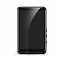 Lecteur MP3 tactile avec son Hi-Fi sans perte, dictionnaire anglais-chinois, livre électronique, enregistreur vidéo, écran IPS 2,4 pouces, portable
