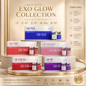 Ampolla de Suero Exosomado Exo-Glow 100mg, Antienvejecimiento, Cuidado Facial, Logotipo Personalizado, OEM, Marca Privada, Solución Rejuvenecedora de la Piel - Product Image 3