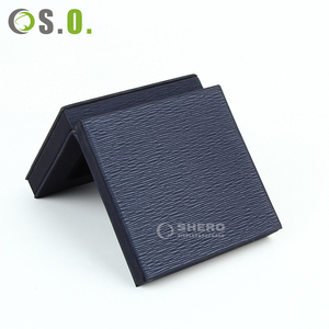 Caja de Joyería LED Personalizada de Fábrica, Caja de Anillo de Diamantes de Cuero de Lujo, Caja de Joyería para Pulseras de Alta Calidad con Caja de Cuero PU de Alta Gama - Product Image 1