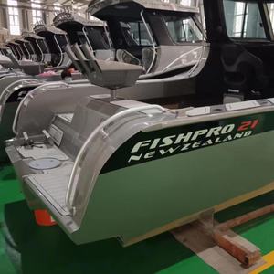Barco de aluminio de pesca deportiva rápida diseñado en Nueva Zelanda, yate deportivo y barco de pesca con motor fuera de borda, barco de pesca con cabina - Product Image 5