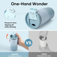 Échantillon Gratuit Tasses à Café Réutilisables 500ml Tasse Isotherme Double Paroi en Acier Inoxydable Bouteille Personnalisée Offre Spéciale