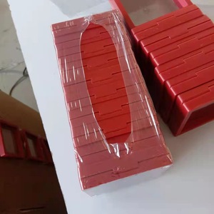 Nhà Máy bán hàng trực tiếp trong suốt PE hộp treo cho đồ trang sức tùy chỉnh dập in lưu trữ đồ trang sức hiển thị bao bì - Product Image 2