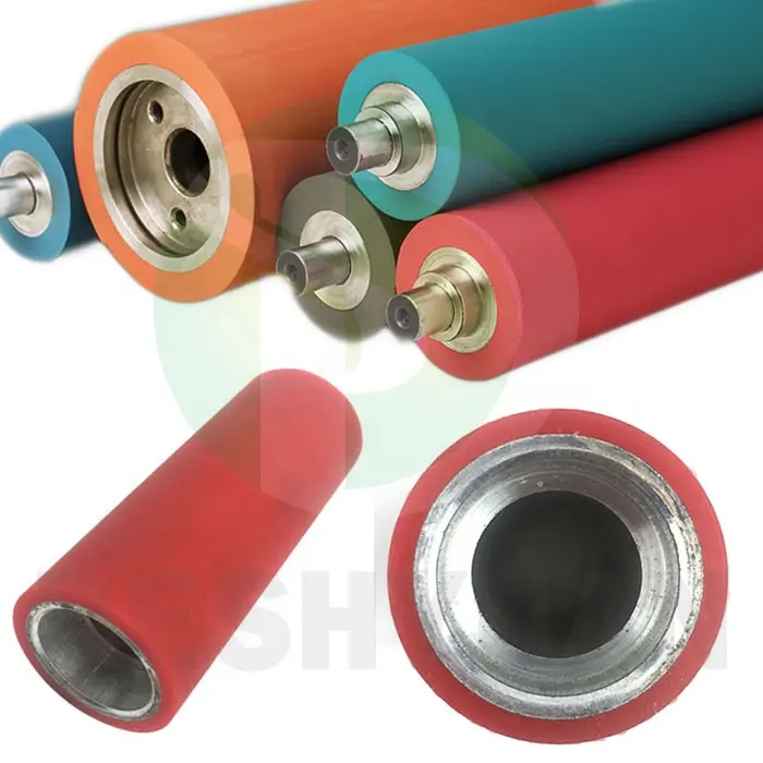 SBR NBR Nitrile Natural EPDM silicone PU Polyurethane gravure printing rubber roller steel roller roll