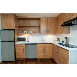 Muebles de cocina pequeños de diseño, mini cocina económica para hotel - Product Image 4