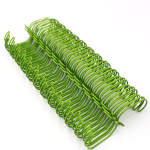 Красочная металлическая двойная кольцевая проволока с нейлоновым покрытием для канцелярских принадлежностей - Product Image 1