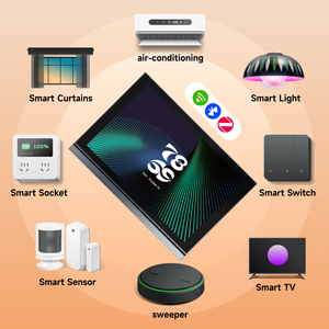 Fuente directa EU 8 pulgadas <span class=keywords><strong>Smart</strong></span> Home Control Panel IPS pantalla táctil con sistema integrado Tuya <span class=keywords><strong>Zigbee</strong></span> Wifi BLE System Kits - Product Image 2