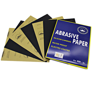 Papier abrasif haute performance 230x280mm pour la réparation automobile, ponçage de peinture, lissage de la peinture d'apprêt et préparation de la carrosserie - Product Image 3