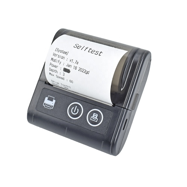 58mm Mini Blue Tooth Portable Printer Android 2inch Mobile Bill Printer Thermal Receipt Printer
