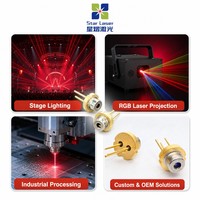 Diode laser industrielle 638 nm 180 mW GH0631IA2KC rouge TO-56 pour instruments de nivellement et d'ingénierie topographique
