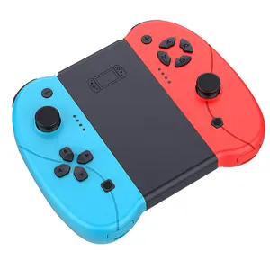 NS Switch Lite OLED 무선 게임 패드용 듀얼 진동 웨이크 업 기능을 갖춘 새로운 왼쪽 오른쪽 컨트롤러 그립